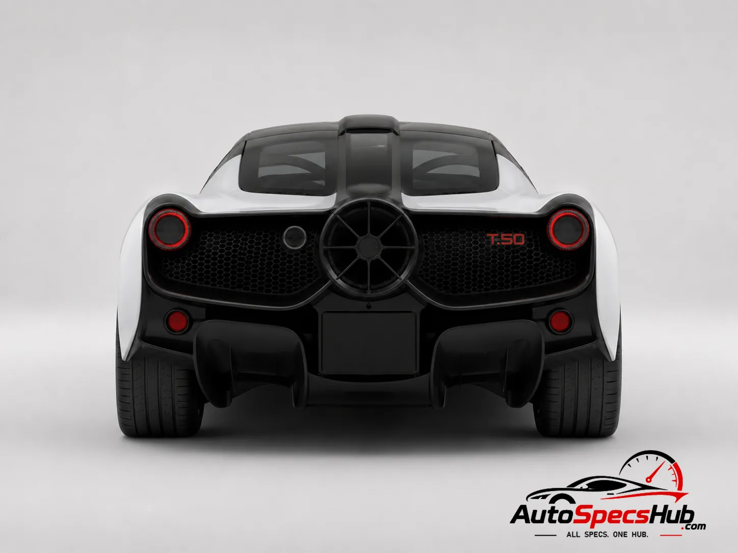 2023 GMA T.50 rear view