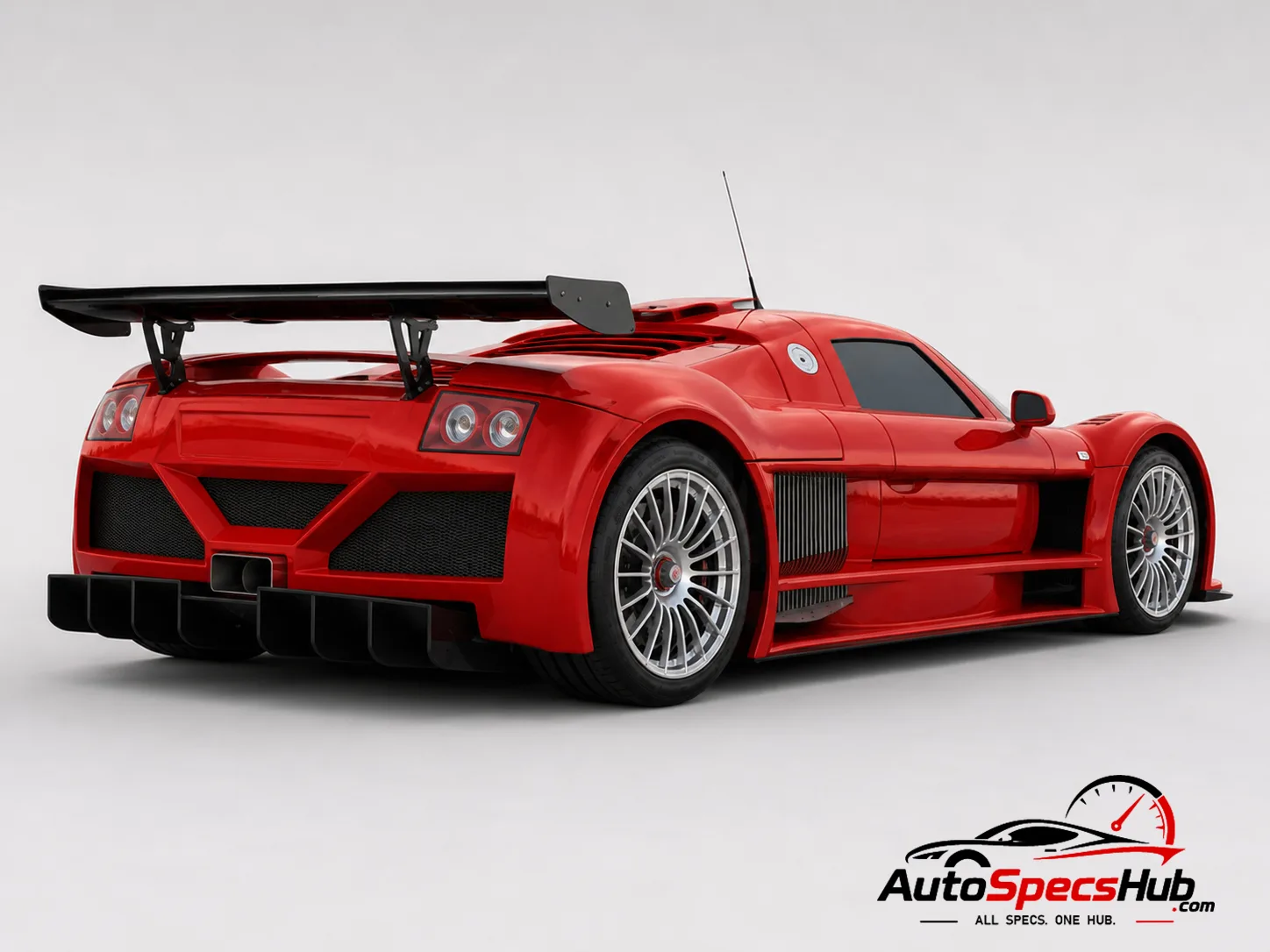 2005 Gumpert Apollo rear three-quarter view