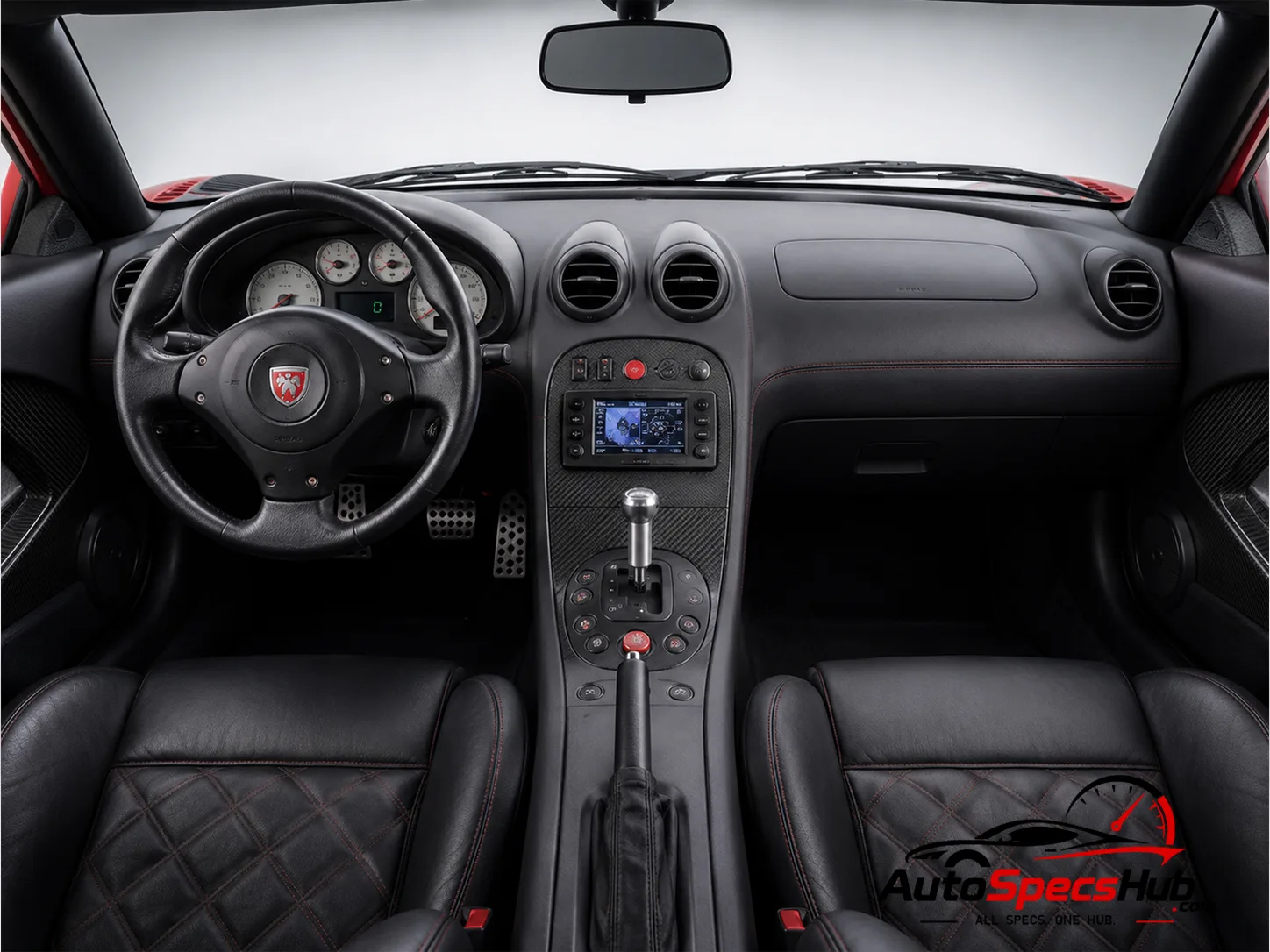 2005 Gumpert Apollo interior cockpit and seats