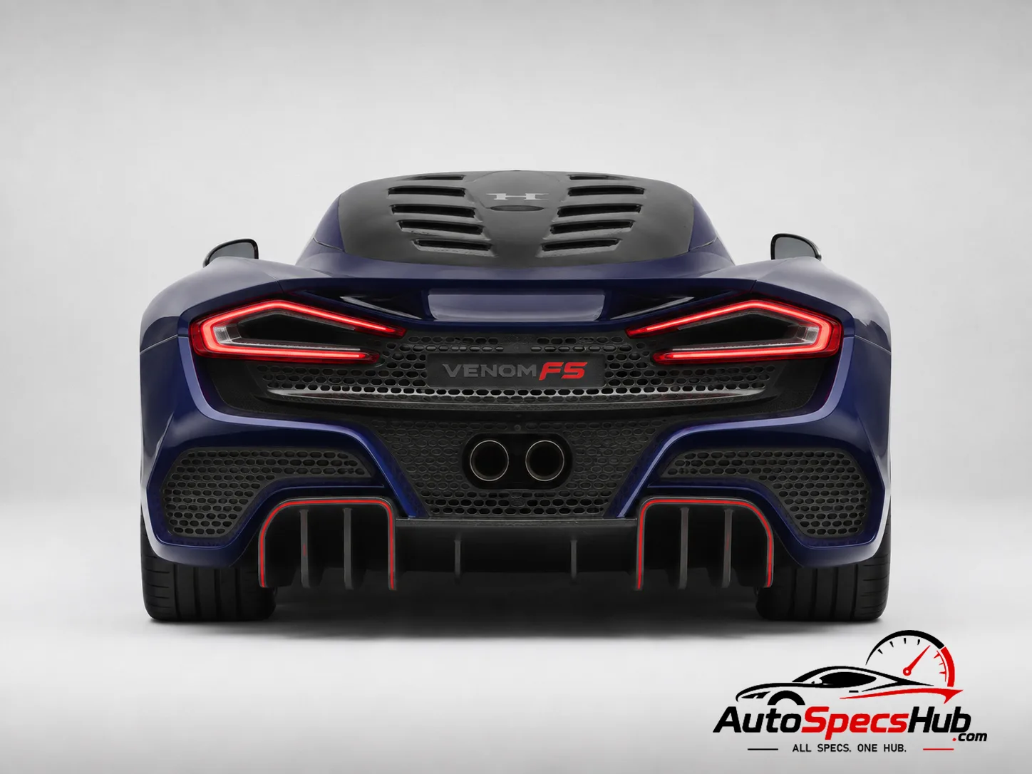 2022 Hennessey Venom F5 Roadster rear view