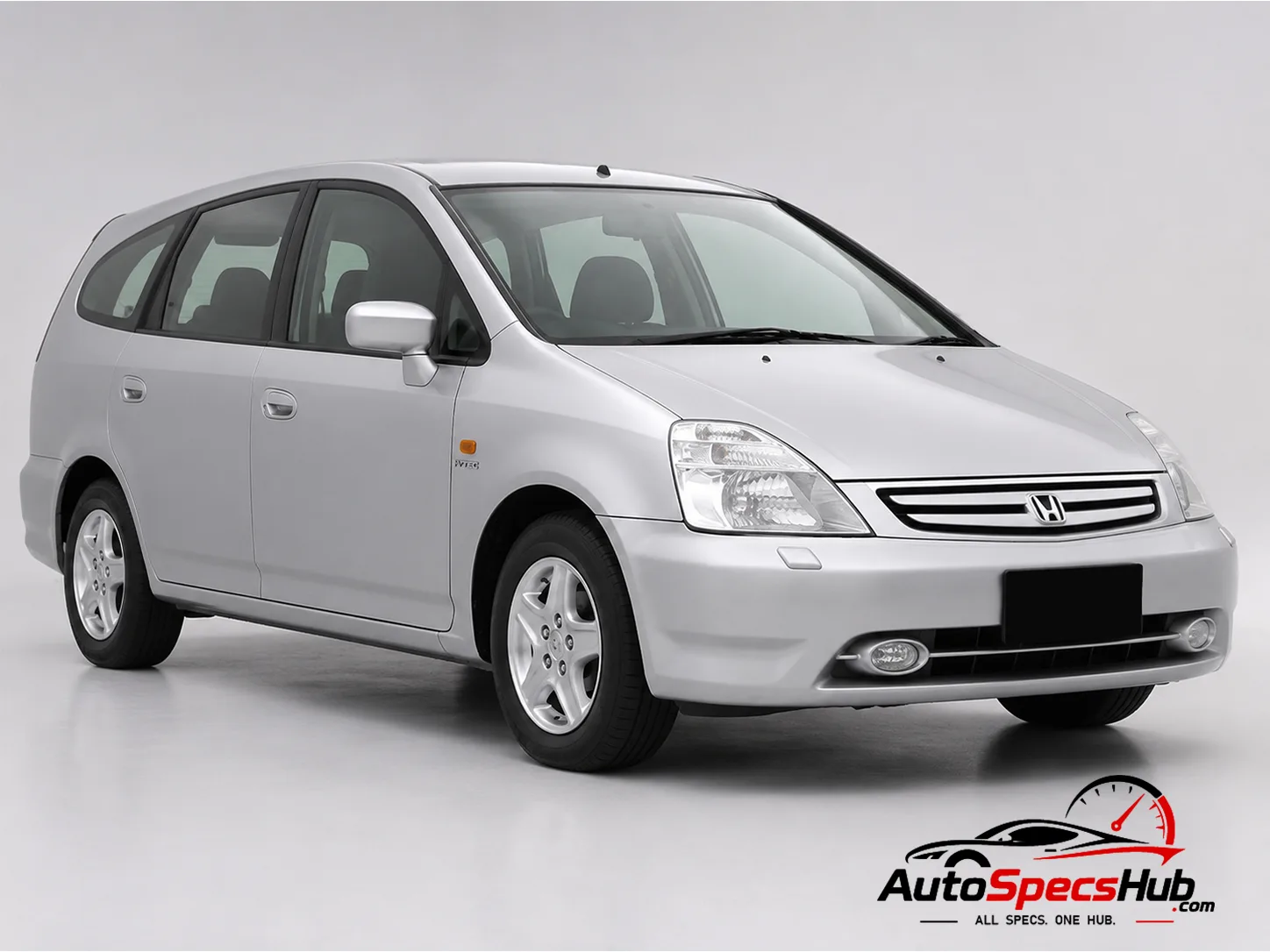 2001 Honda Stream 2.0i front three-quarter view