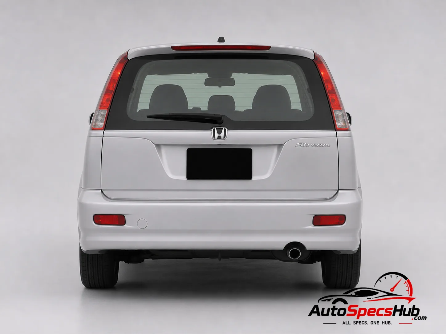 2001 Honda Stream 2.0i rear view