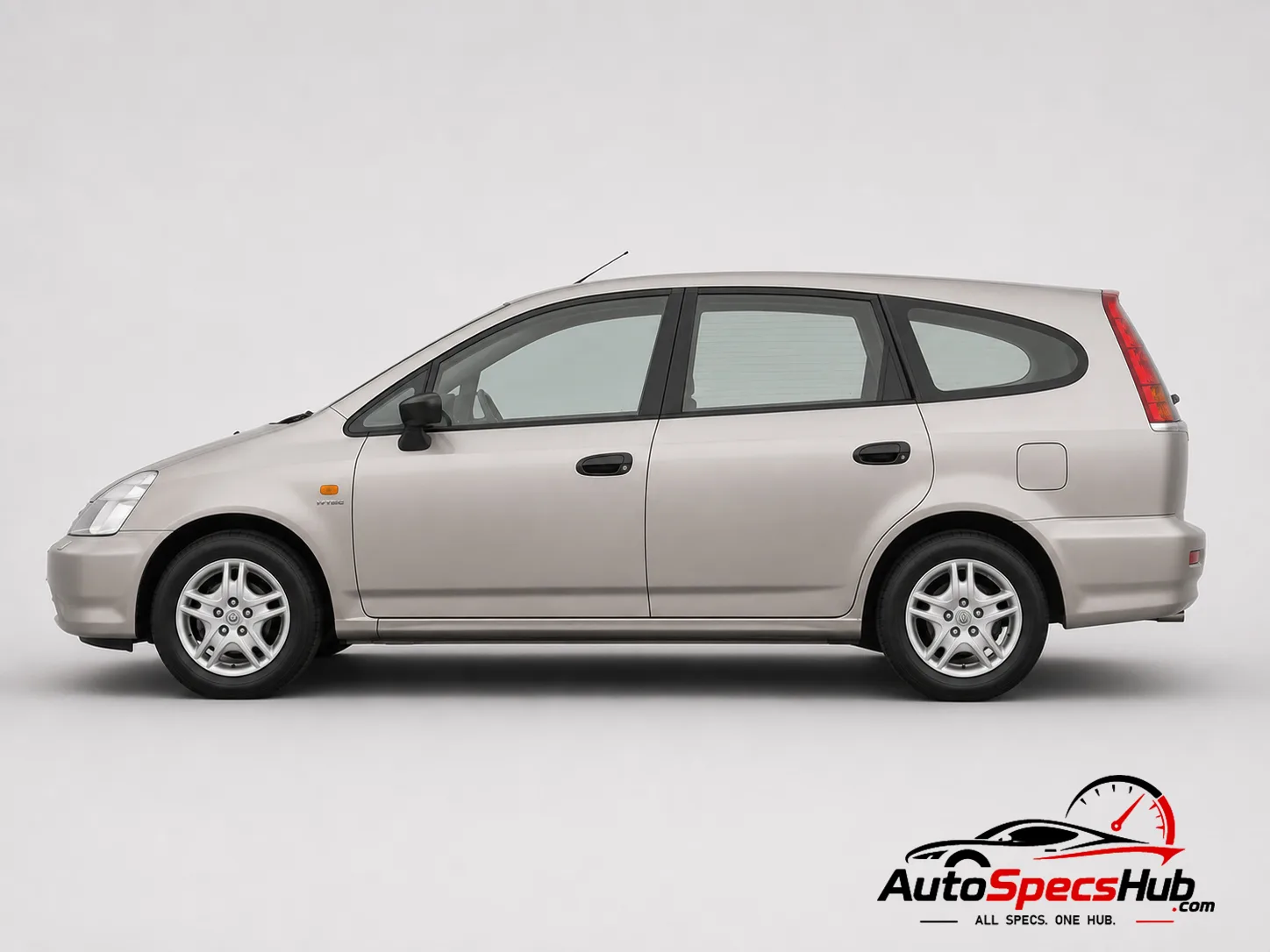 2001 Honda Stream 1.7i side profile