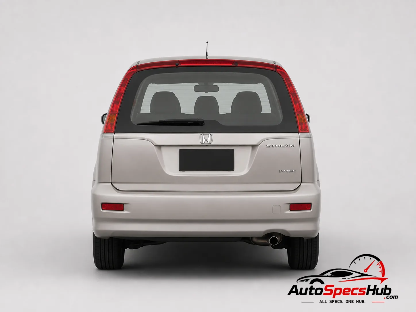 2001 Honda Stream 1.7i rear view