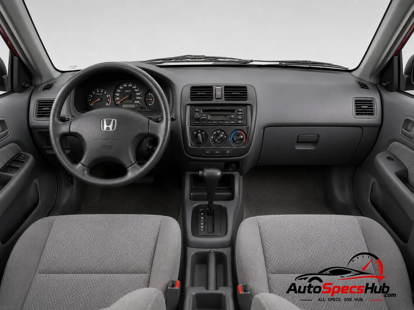 1998 Honda Shuttle 2.3i interior dashboard and front cabin