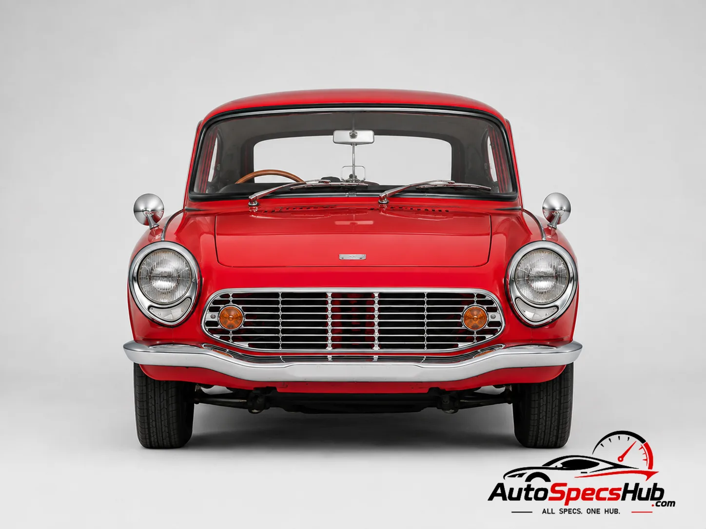 1965 Honda S600 Coupe front view
