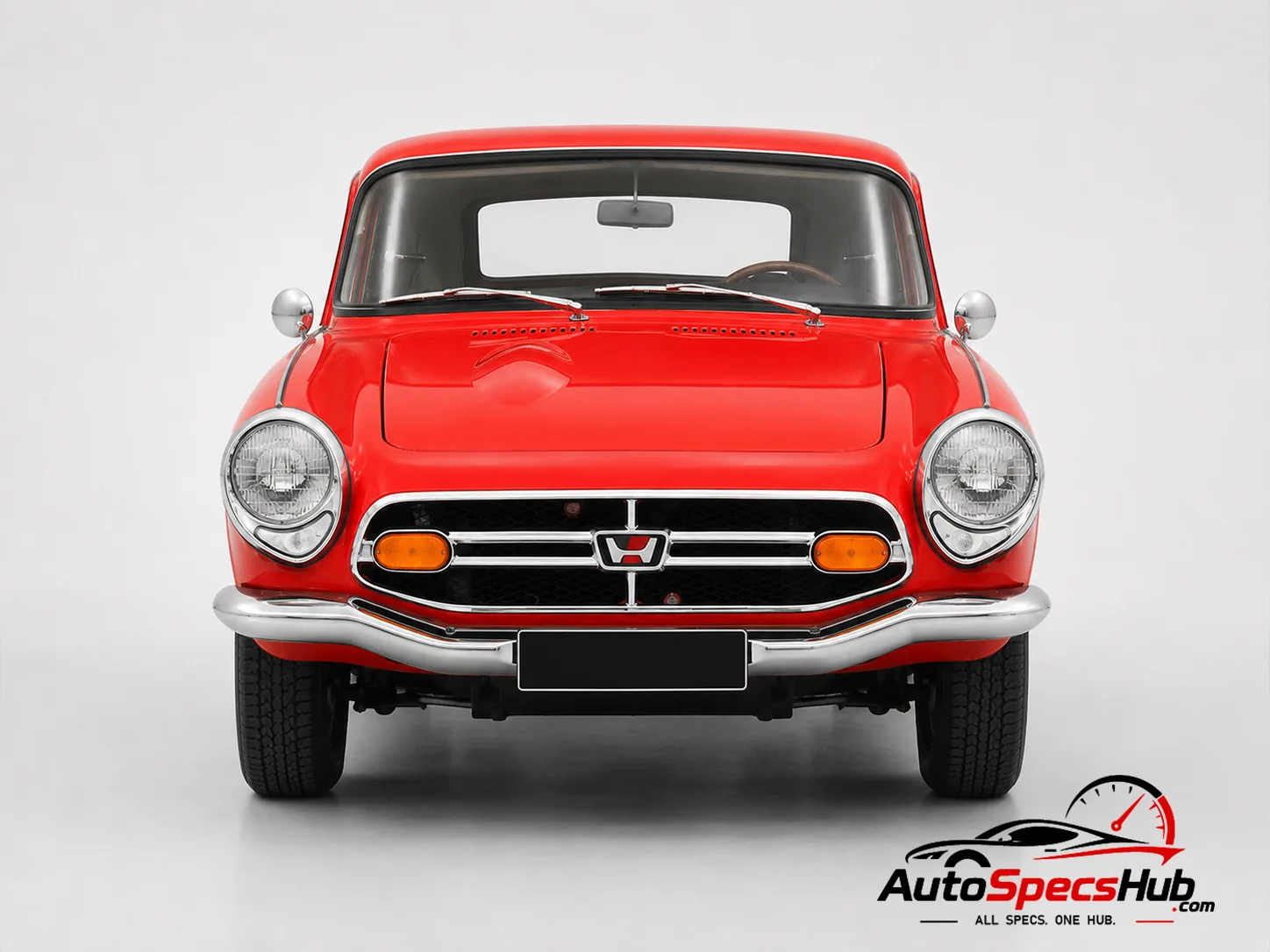 1966 Honda S800 Coupe front view