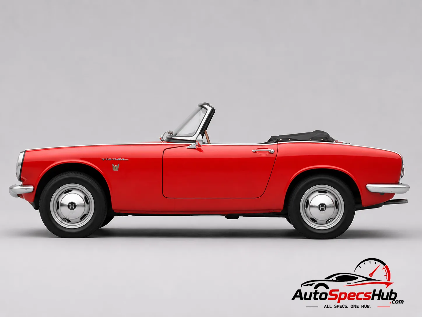 1966 Honda S800 side profile