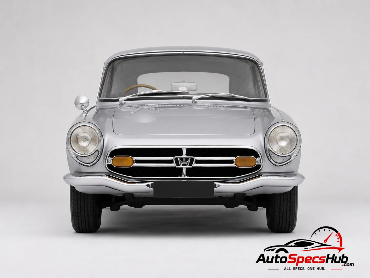 1967 Honda S800 Coupe front view
