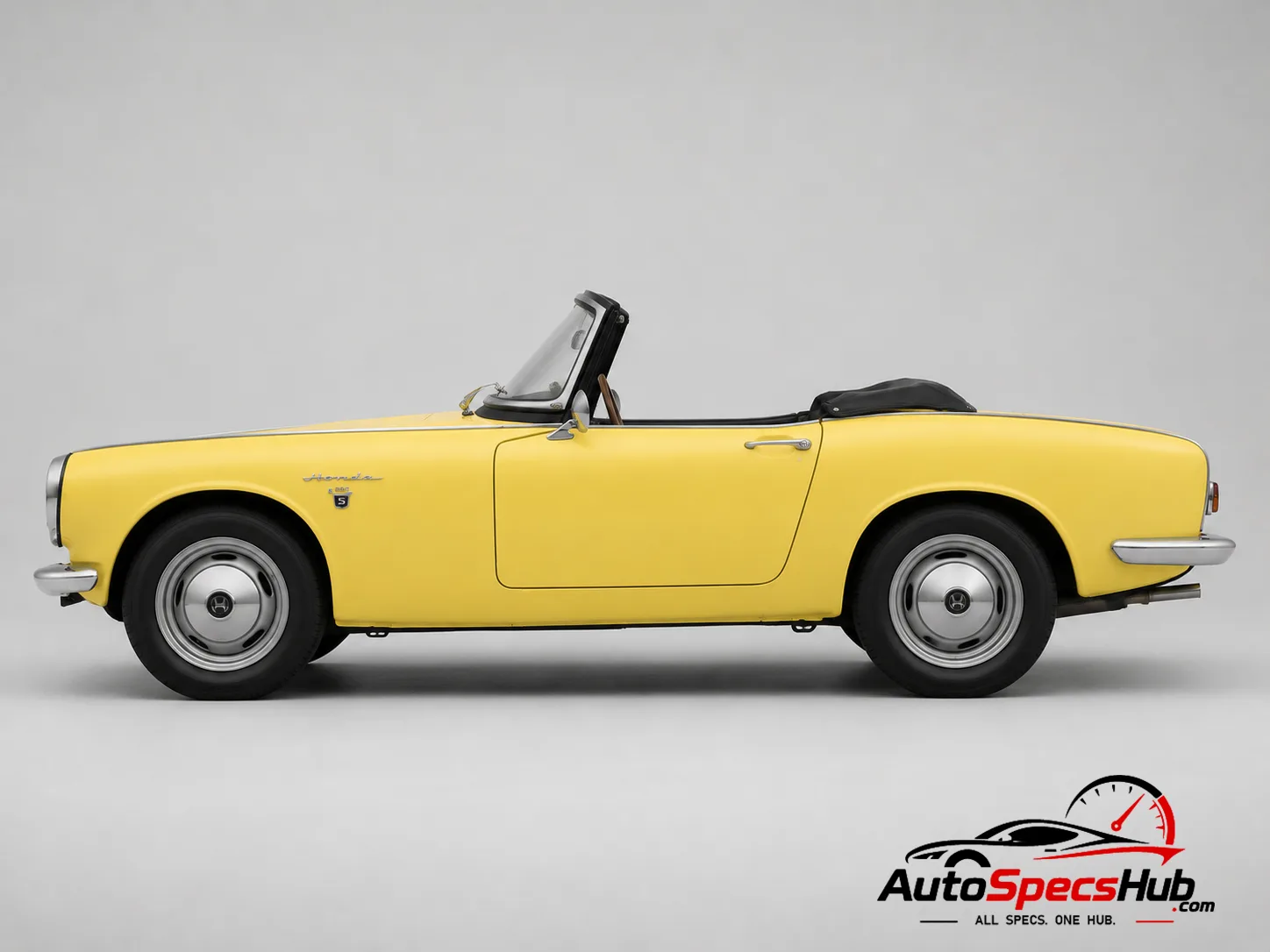 1967 Honda S800 side profile