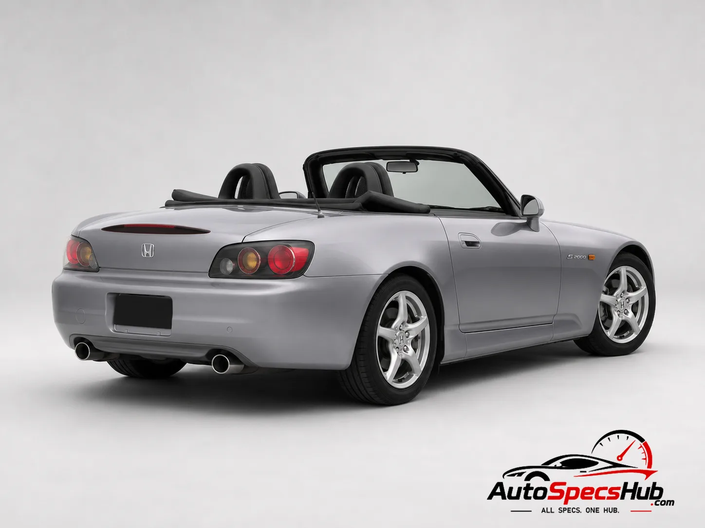1999 (AP1) Honda S2000 rear three-quarter view