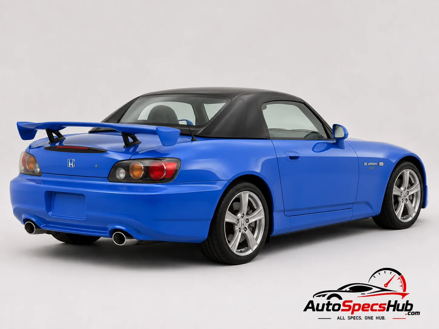 2008 (AP2) Honda S2000 CR rear three-quarter view