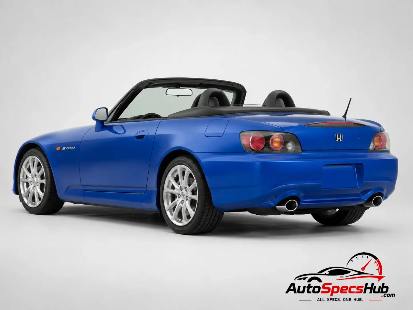 2004 (AP2) Honda S2000 rear three-quarter view