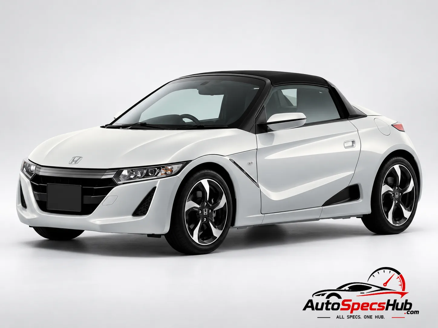 2015 (DBA-JW5) Honda S660 front three-quarter view