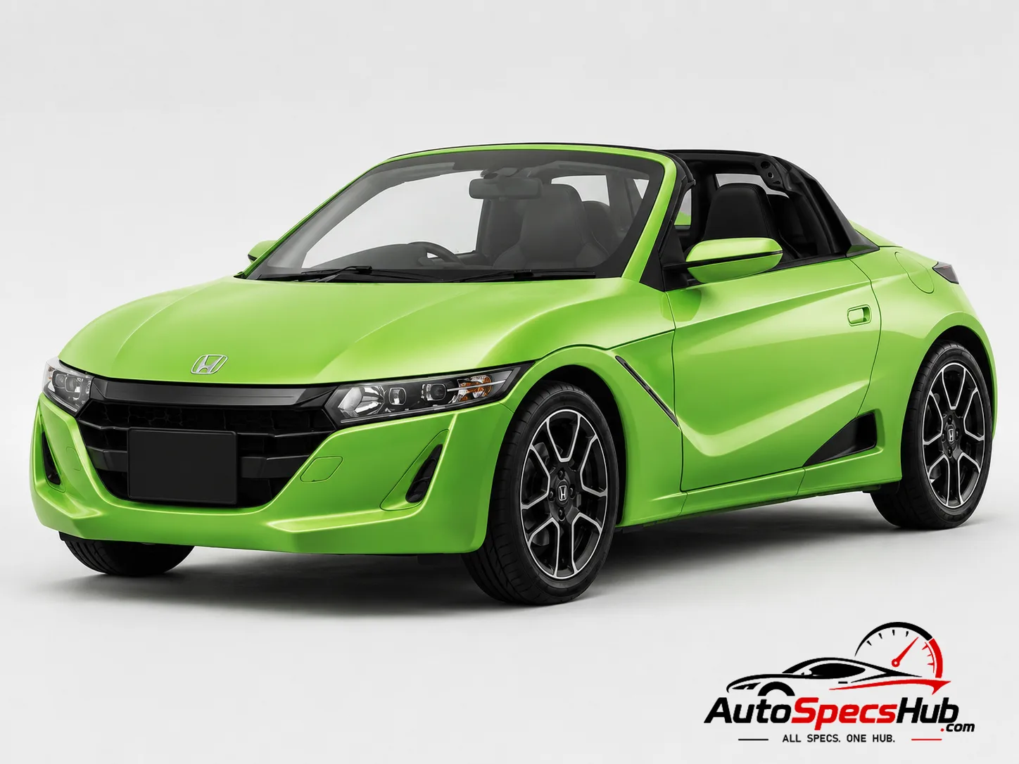 2020 (3BA-JW5) Honda S660 front three-quarter view
