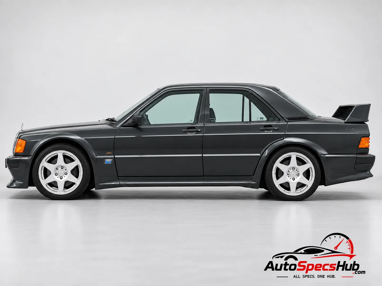 1990 Mercedes 190 E 2.5-16 Evolution II side profile