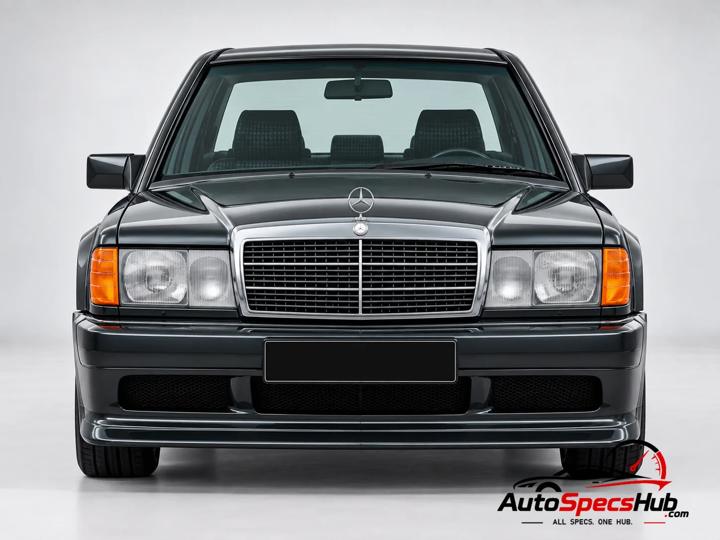 1990 Mercedes 190 E 2.5-16 Evolution II front view