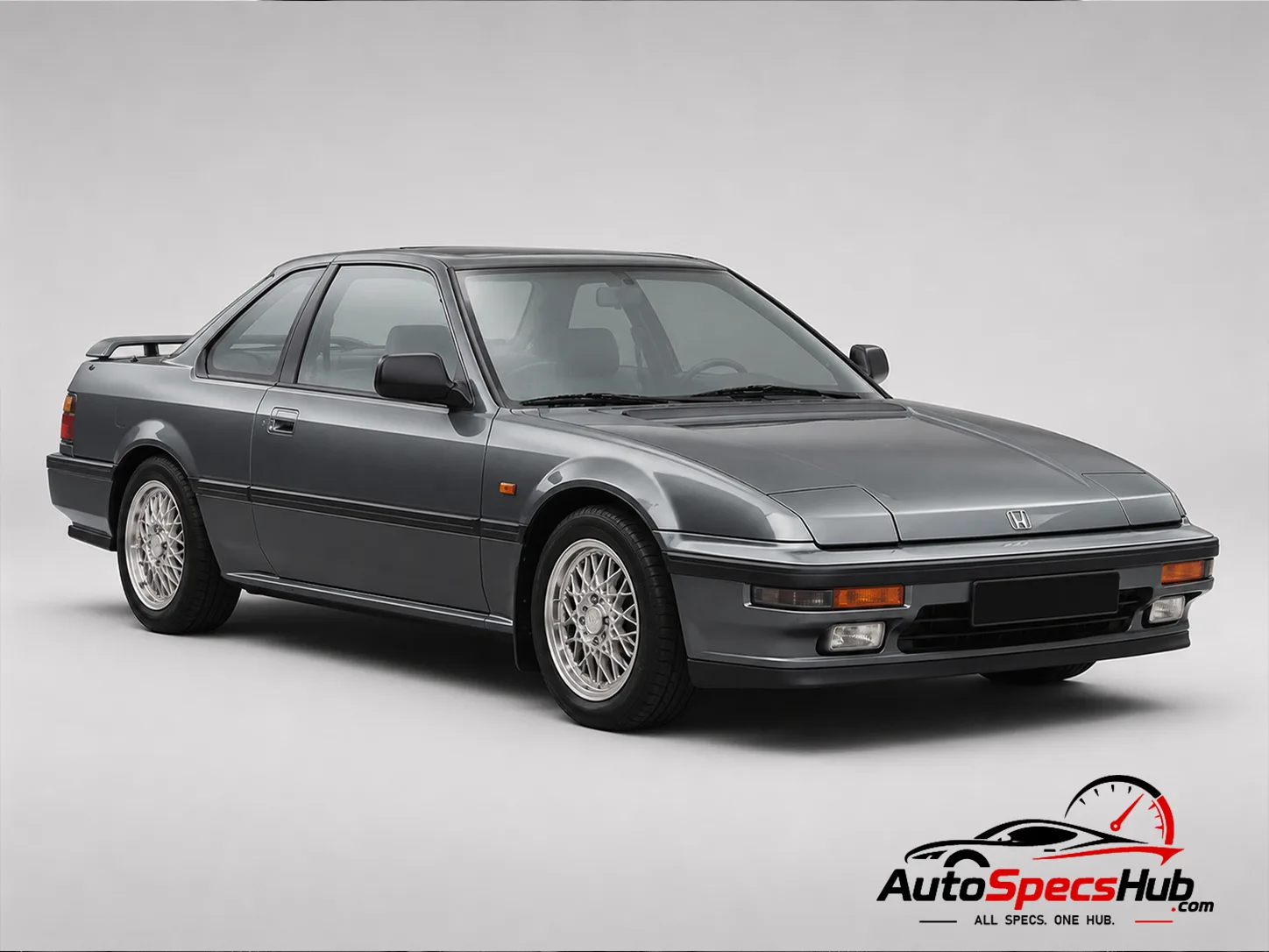 1988 Honda Prelude EX 2.0i 16v front three-quarter view