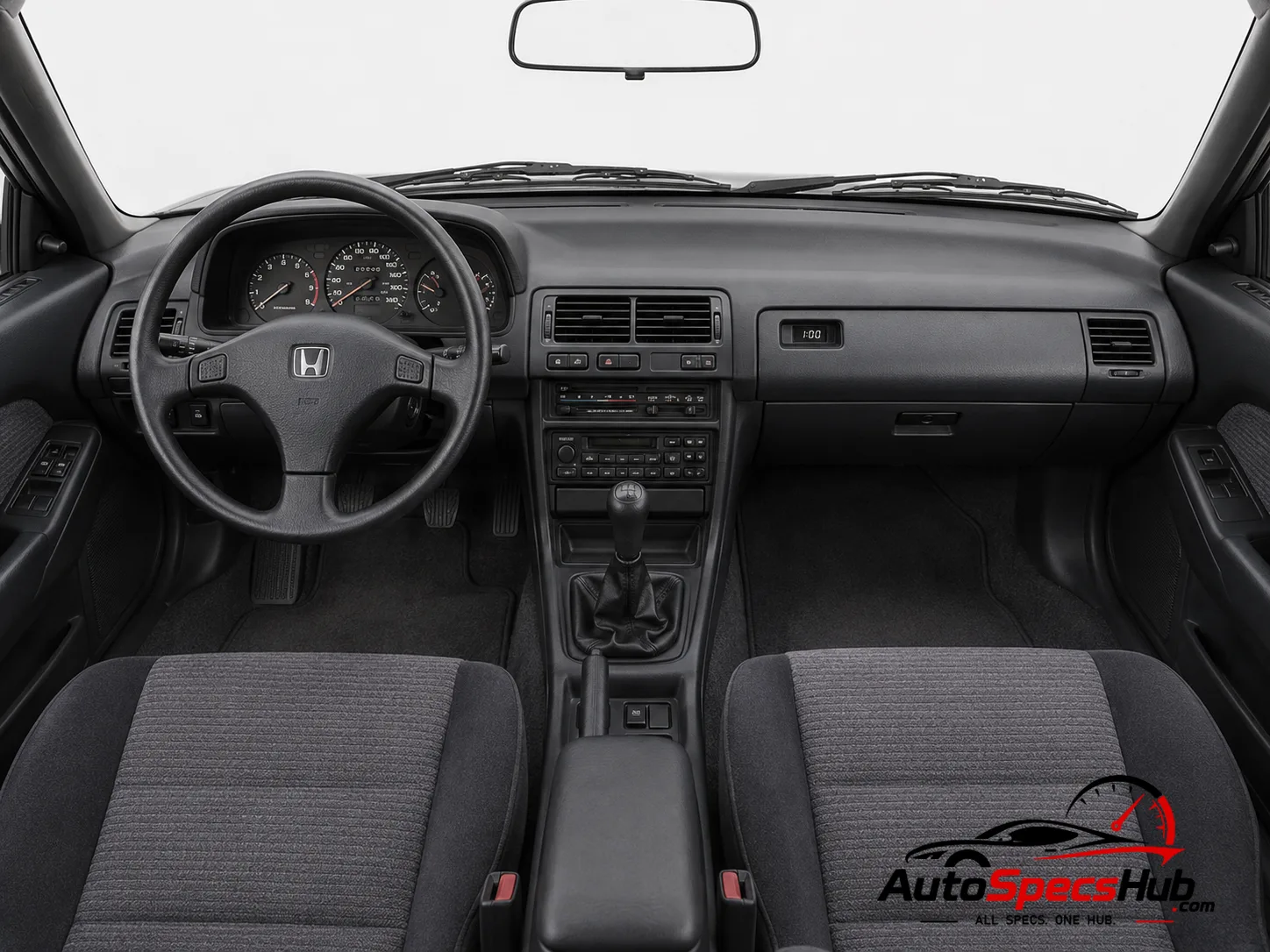 1988 Honda Prelude EX 2.0i 16v interior dashboard and front cabin
