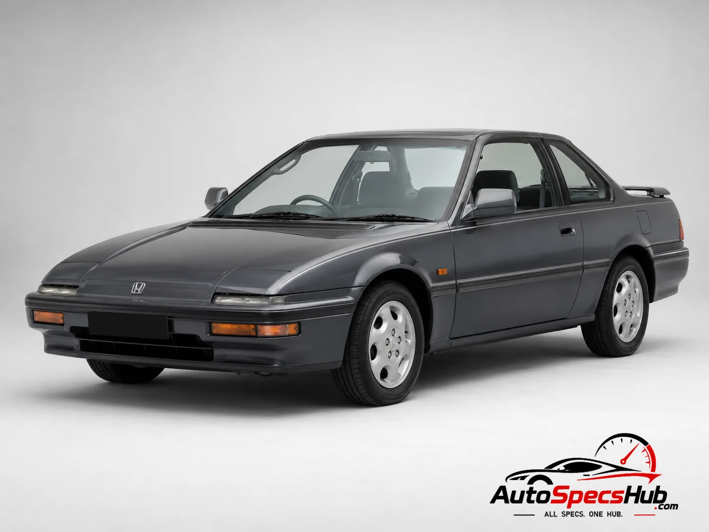 1990 Honda Prelude EX 2.0i 16v front three-quarter view