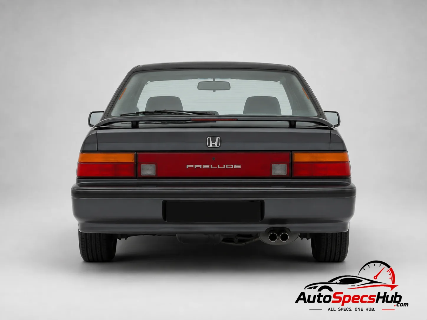 1990 Honda Prelude EX 2.0i 16v rear view