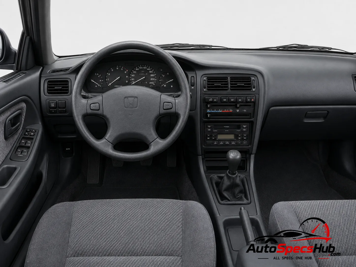 1990 Honda Prelude EX 2.0i 16v interior dashboard and front cabin
