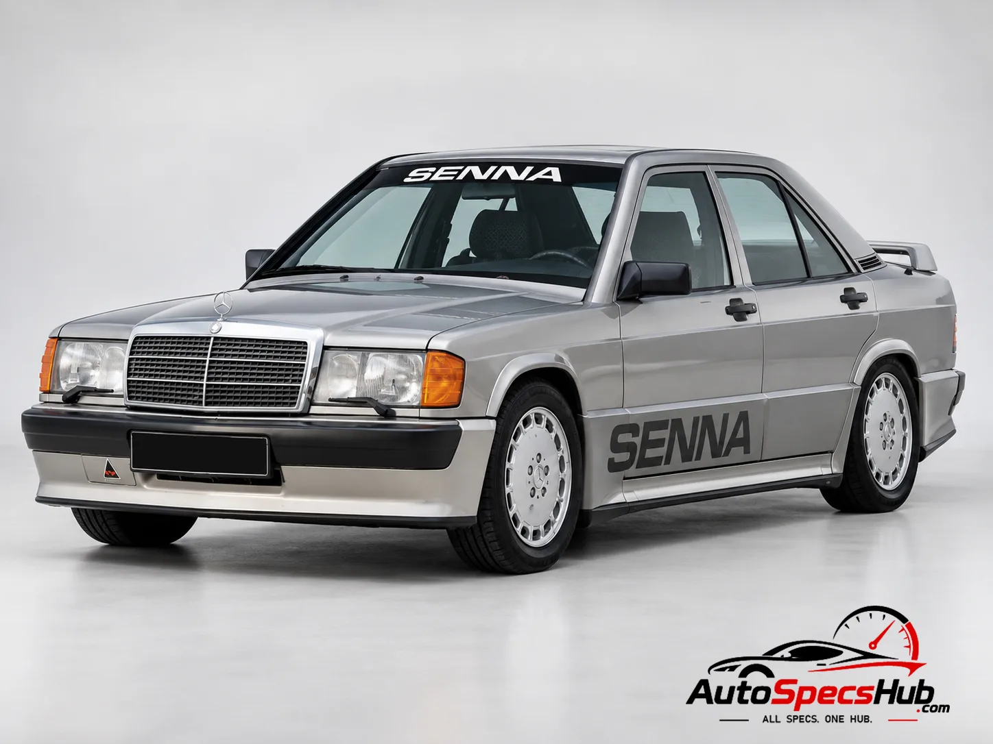 1983 Mercedes 190 E 2.3-16 front three-quarter view