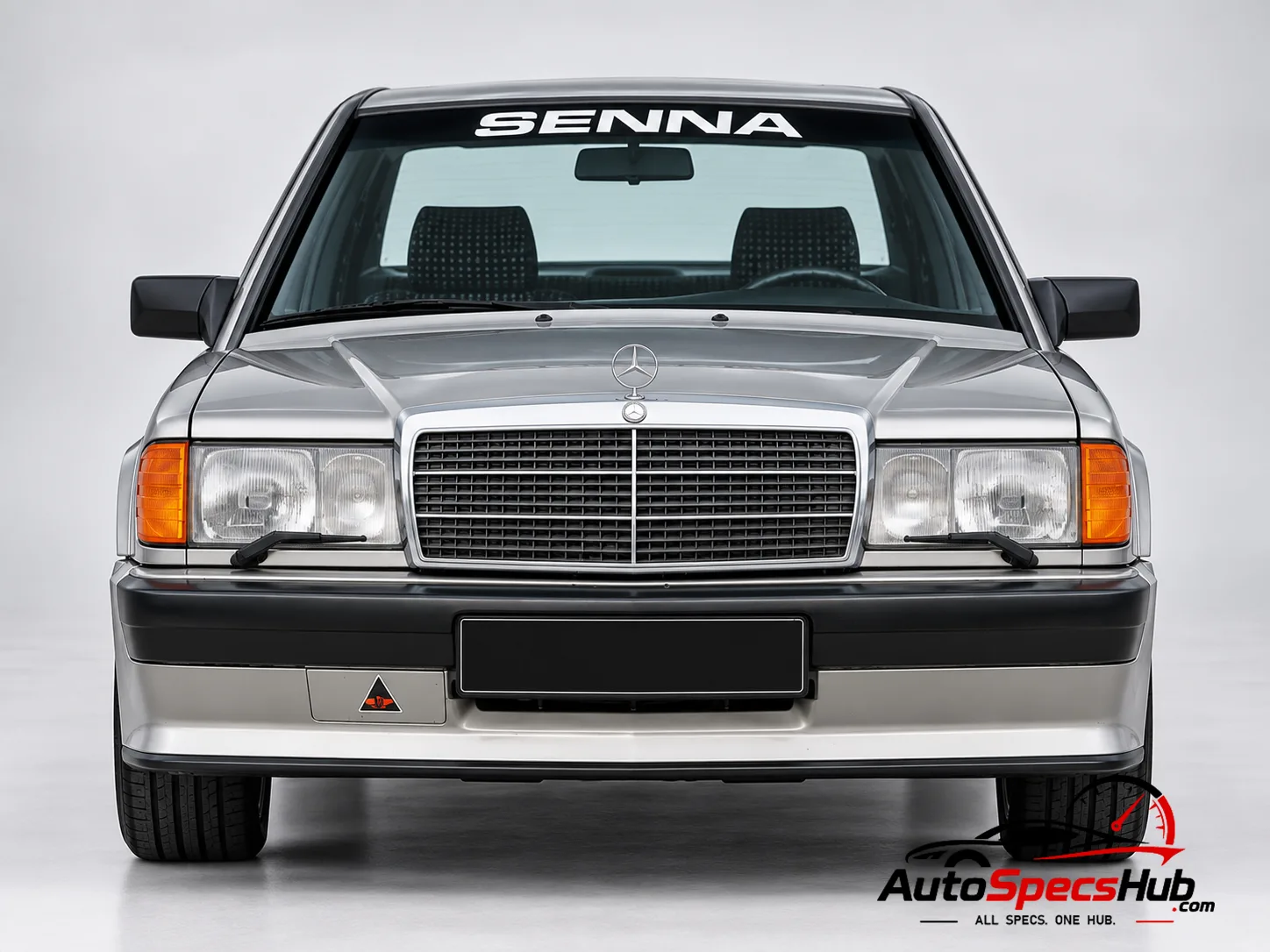 1983 Mercedes 190 E 2.3-16 front view