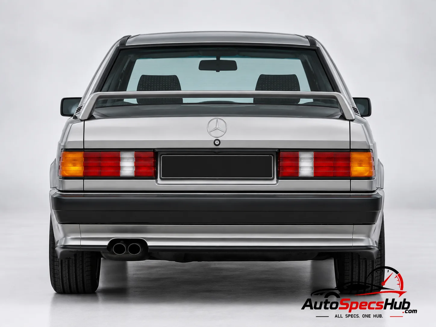 1983 Mercedes 190 E 2.3-16 rear view