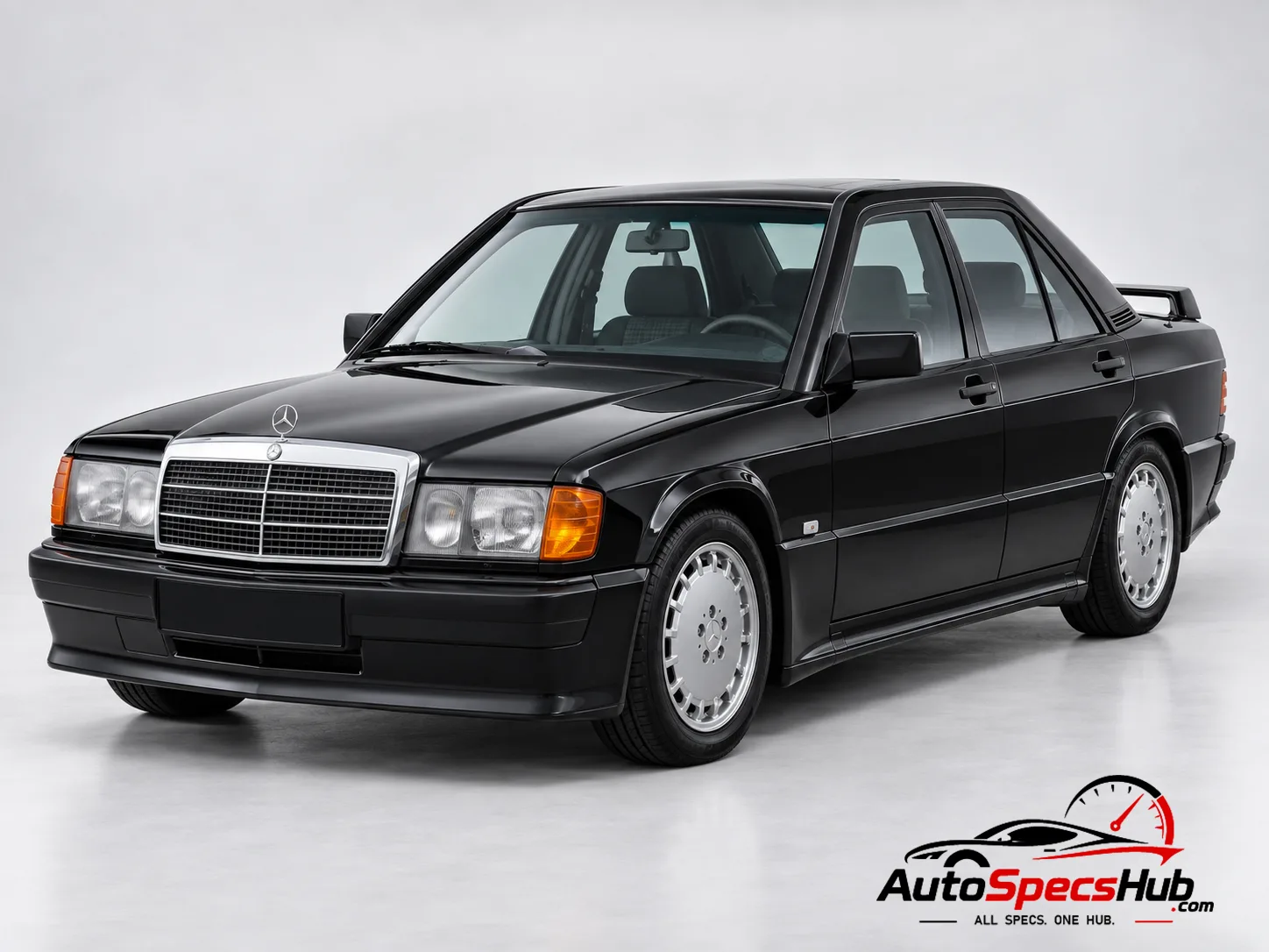 1985 Mercedes 190 E 2.3-16 front three-quarter view
