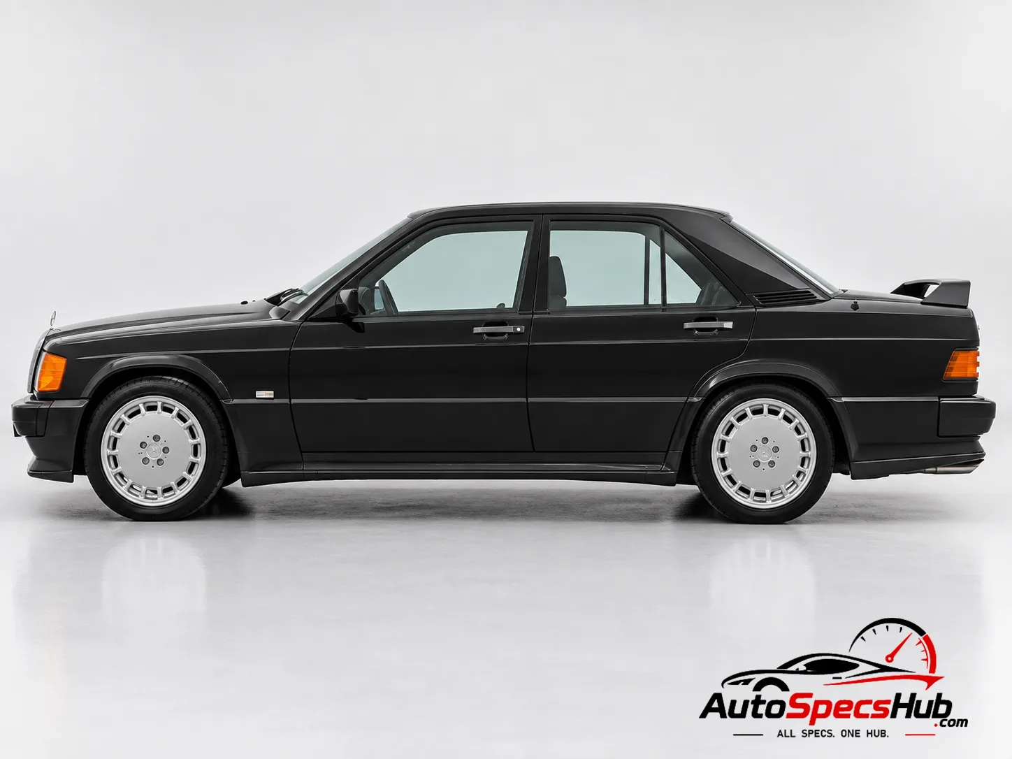 1985 Mercedes 190 E 2.3-16 side profile