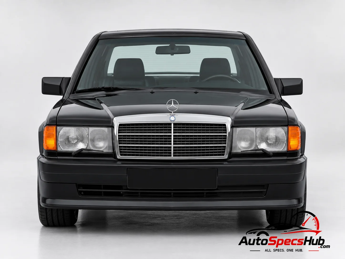 1985 Mercedes 190 E 2.3-16 front view