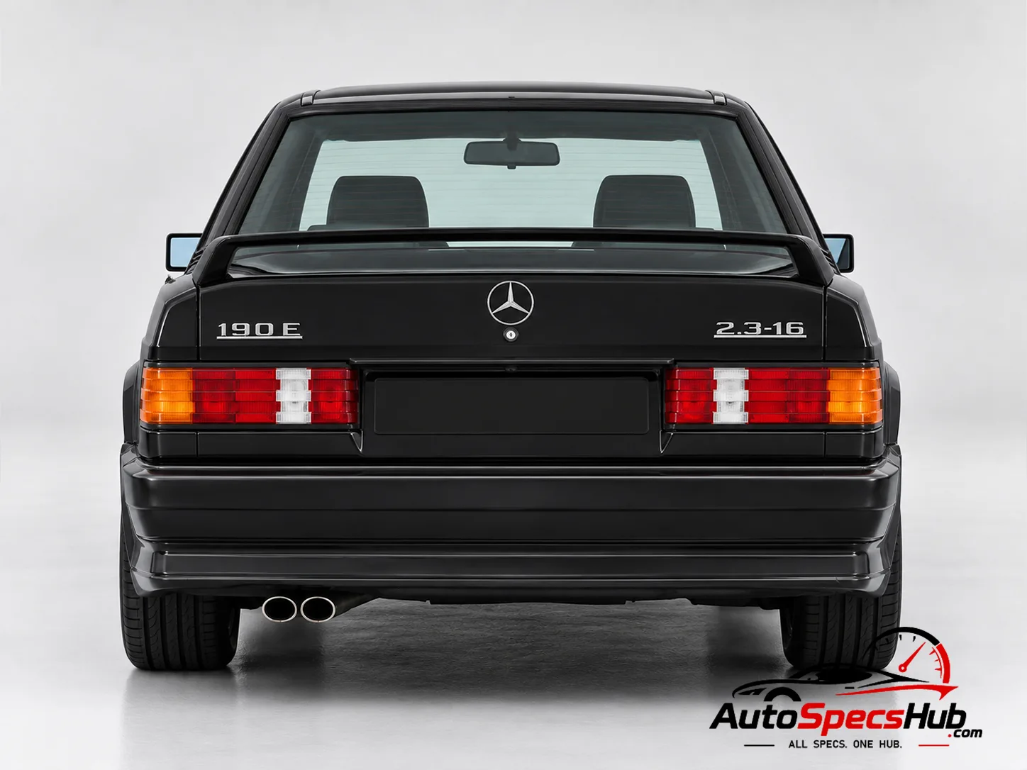1985 Mercedes 190 E 2.3-16 rear view