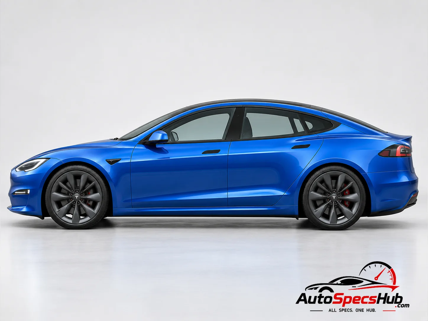 2021 Tesla Model S side profile