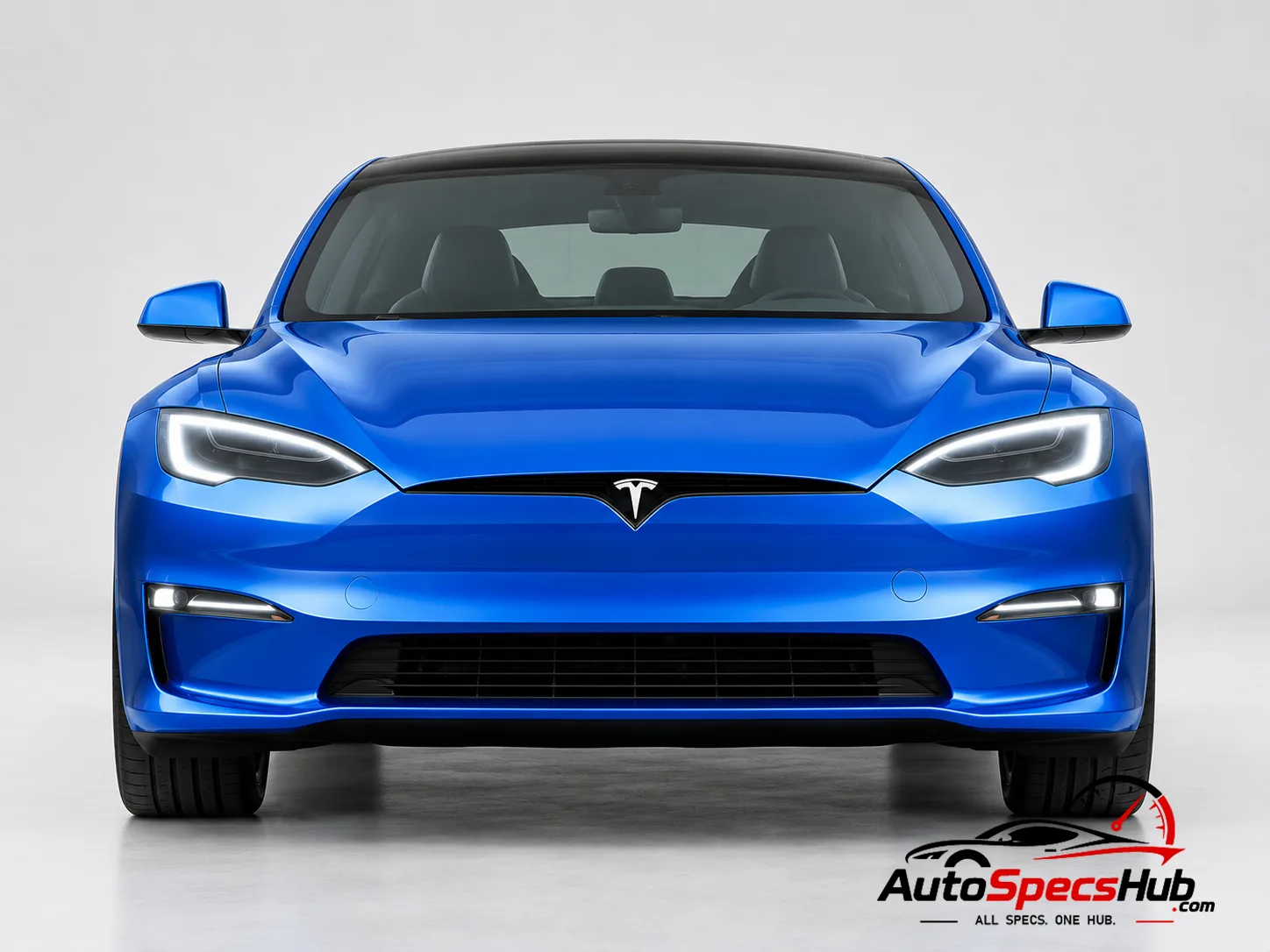 2021 Tesla Model S front view