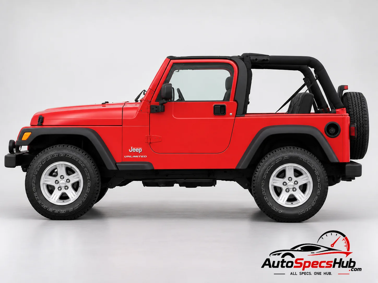 2003 (TJ) Jeep Wrangler 2.4 side profile
