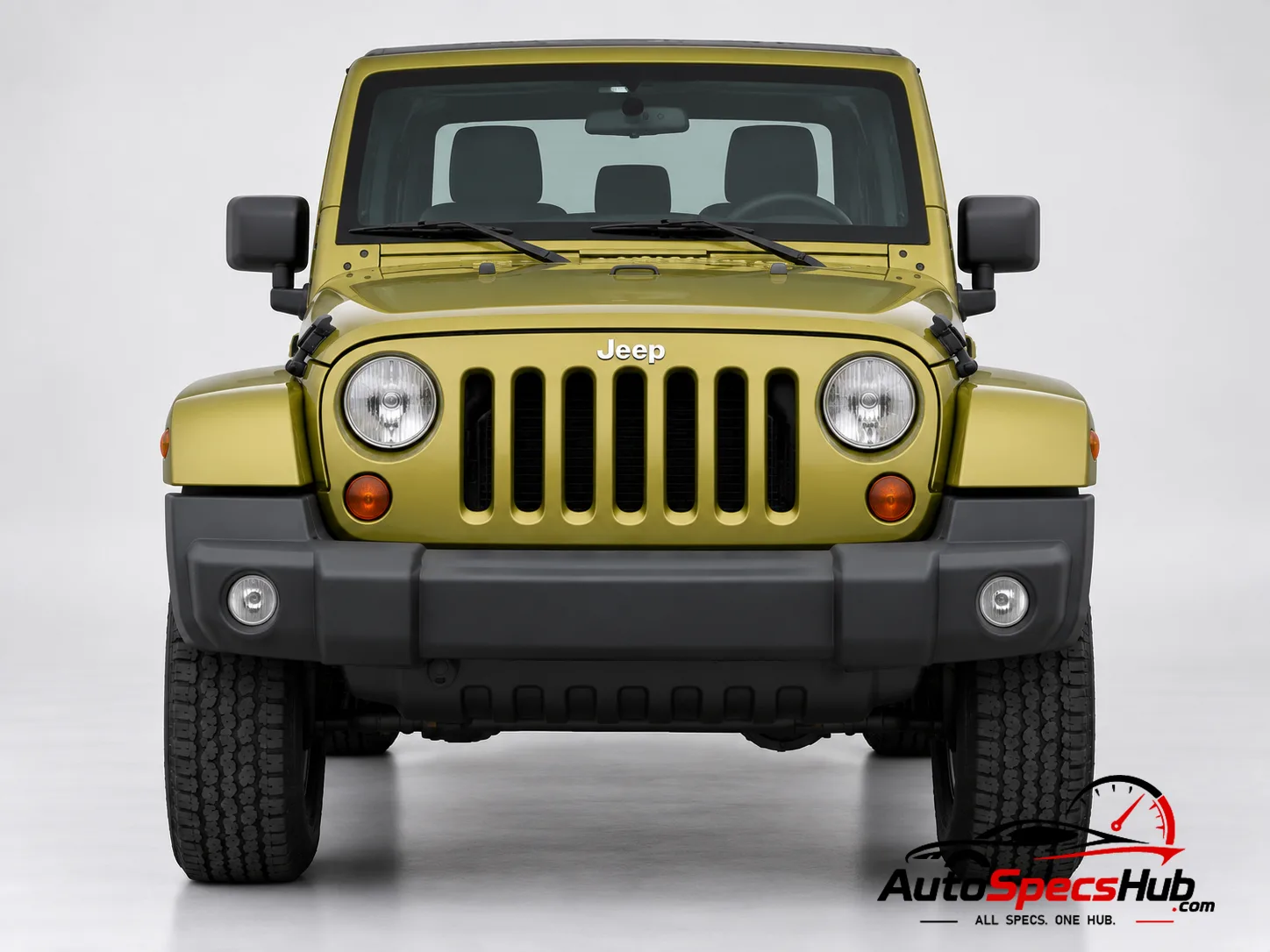 2007 (JK) Jeep Wrangler Unlimited 2.8 CRD front view
