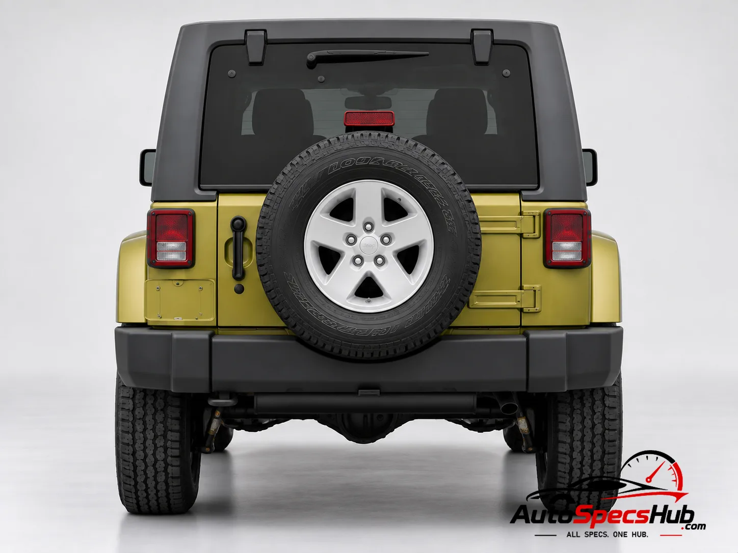 2007 (JK) Jeep Wrangler Unlimited 2.8 CRD rear view