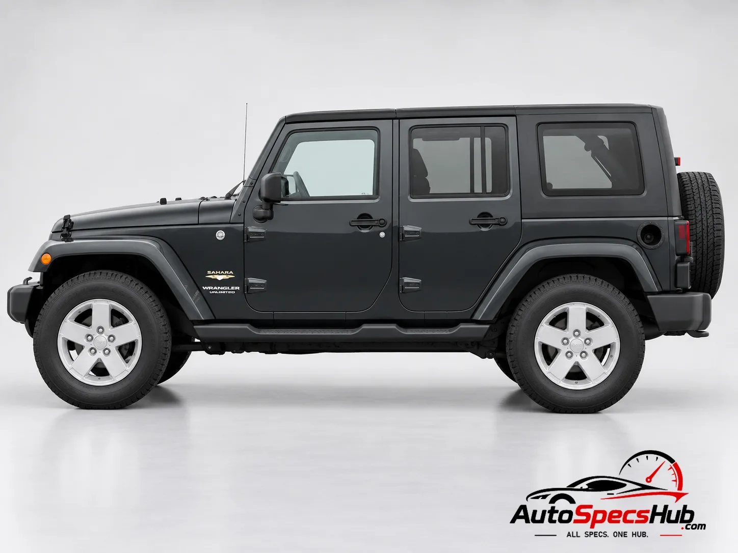 2007 (JK) Jeep Wrangler Unlimited 3.8 side profile