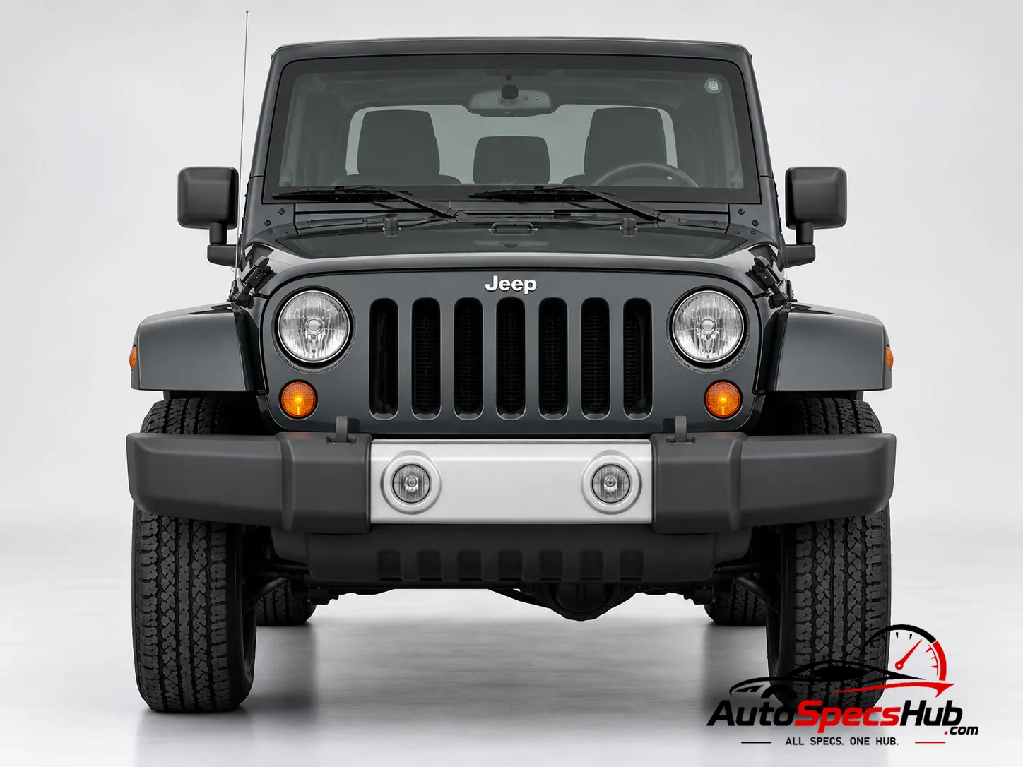 2007 (JK) Jeep Wrangler Unlimited 3.8 front view