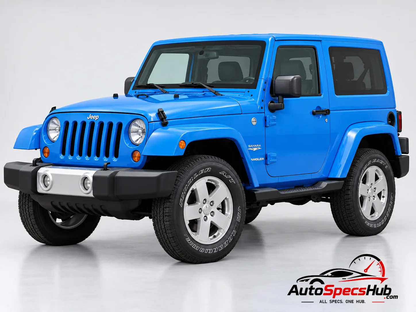 2007 (JK) Jeep Wrangler 2.8 CRD front three-quarter view