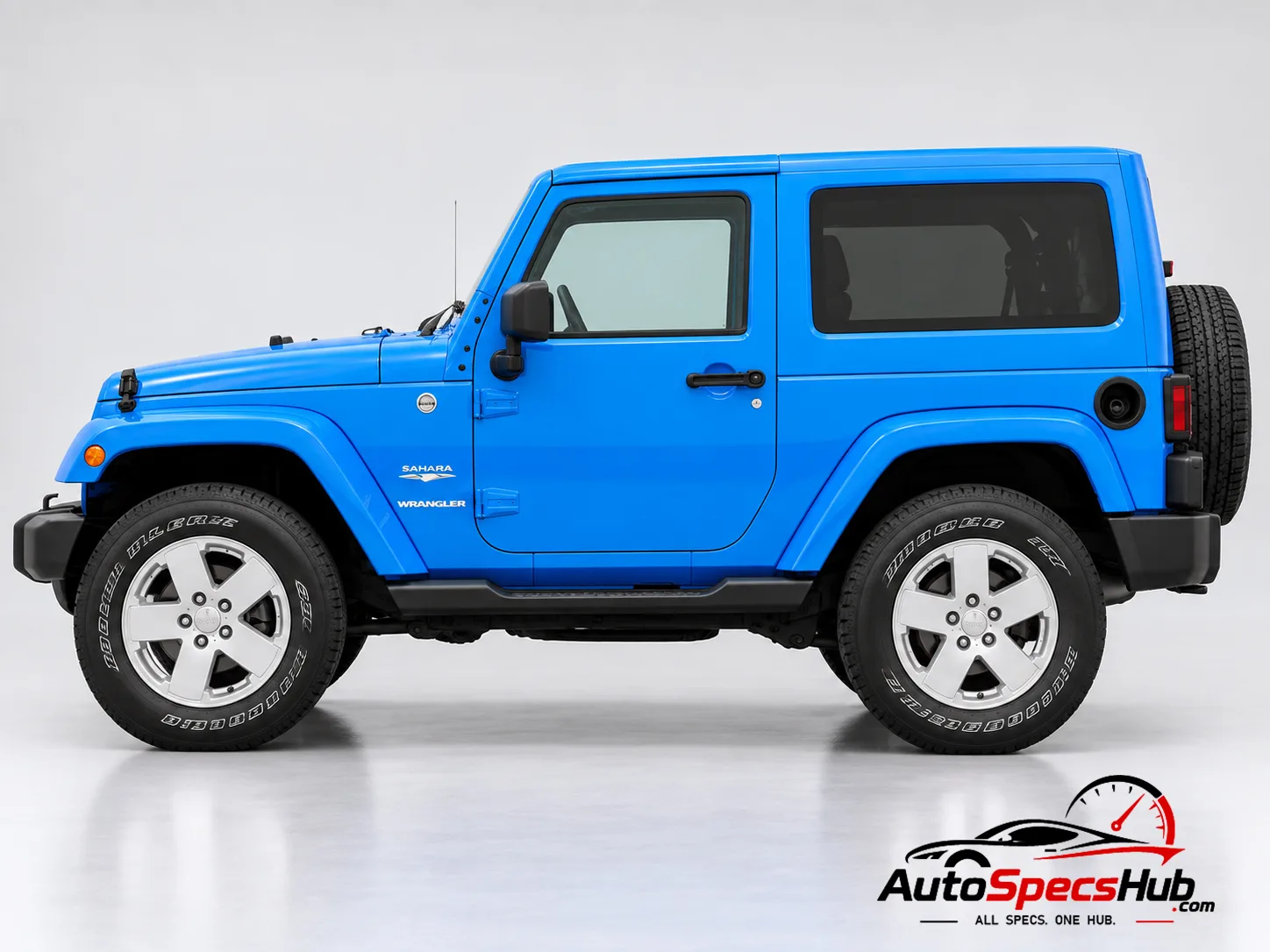 2007 (JK) Jeep Wrangler 2.8 CRD side profile