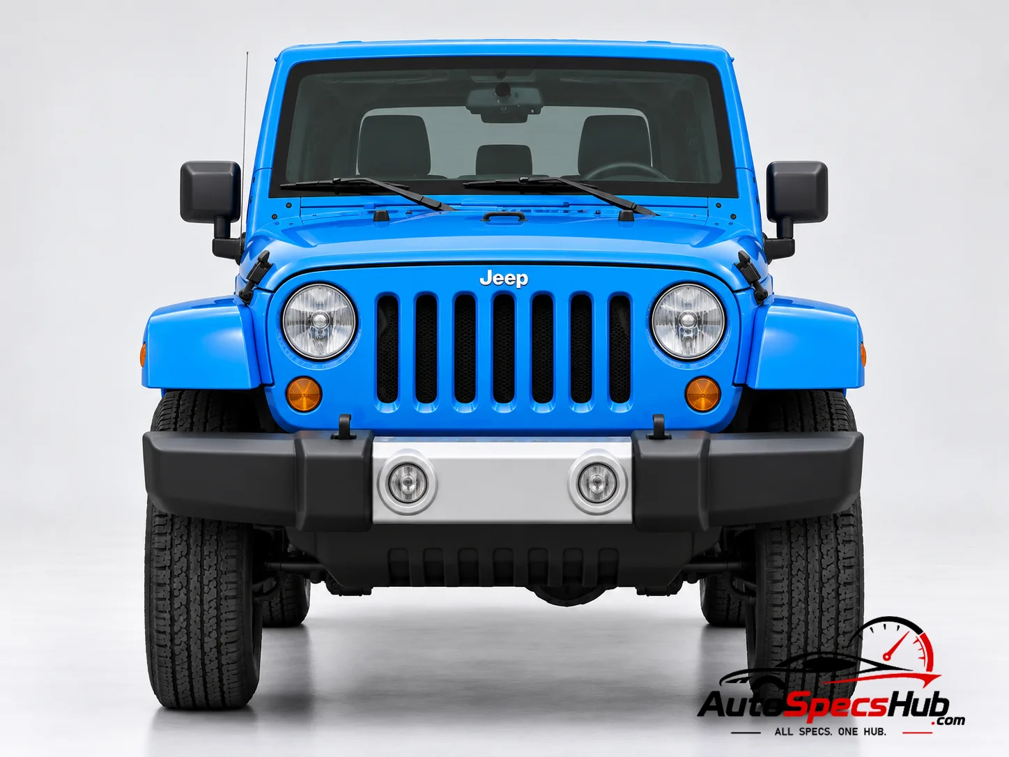 2007 (JK) Jeep Wrangler 2.8 CRD front view