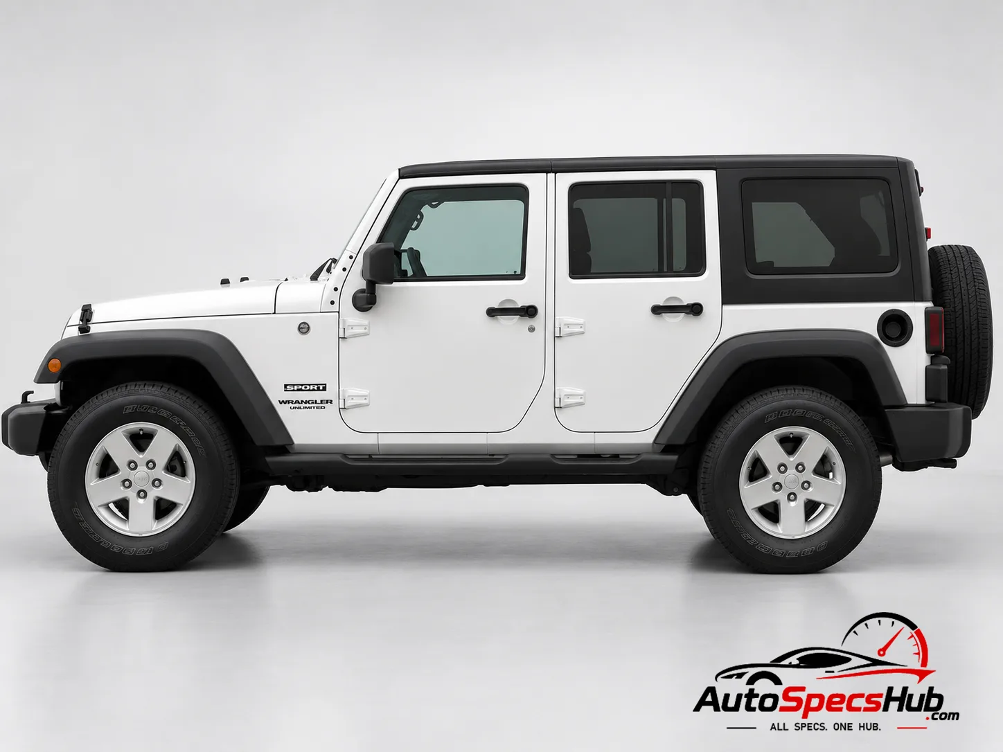 2011 (JK) Jeep Wrangler Unlimited 3.8 side profile