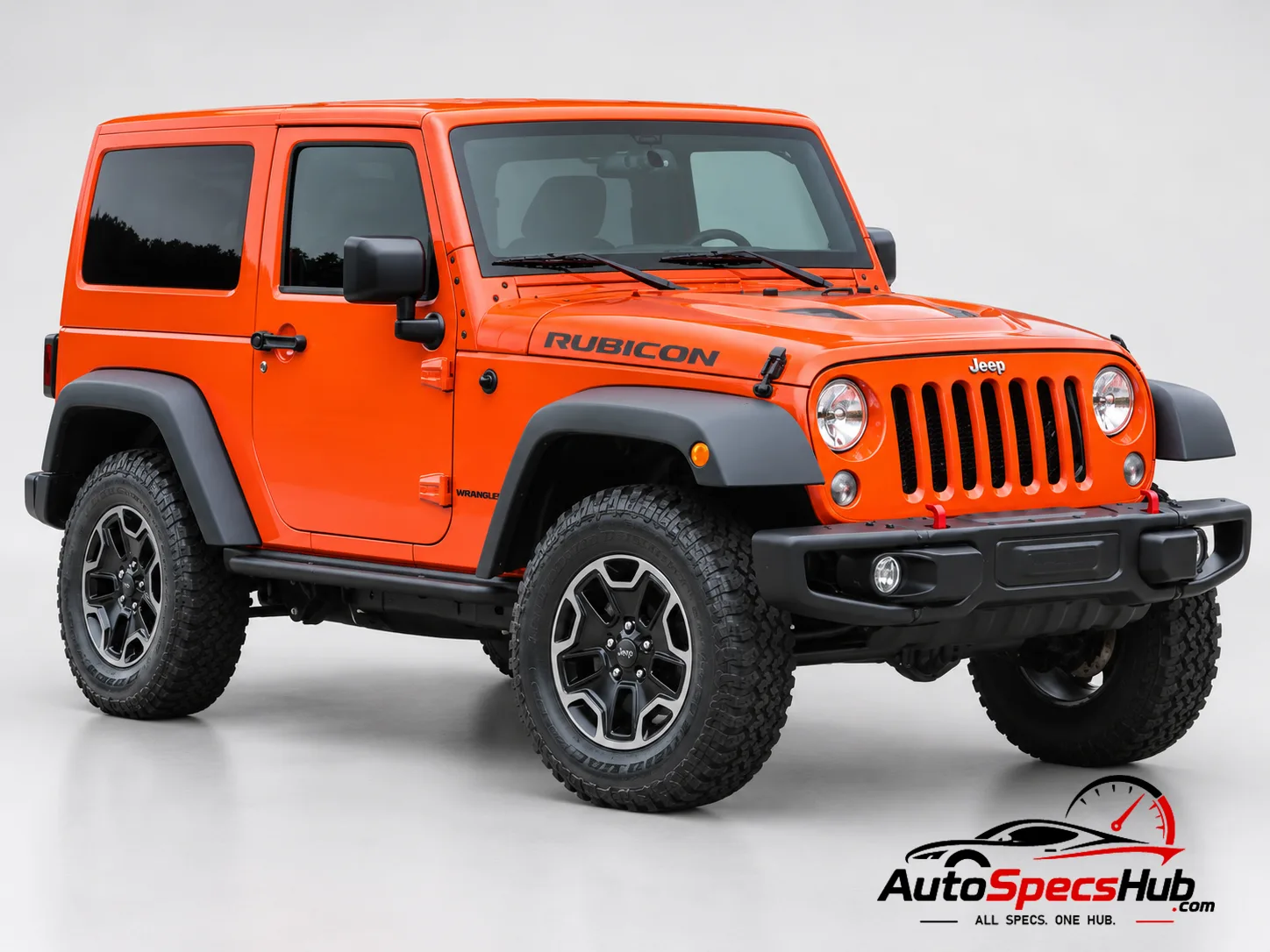 2011 (JK) Jeep Wrangler 3.8 front three-quarter view