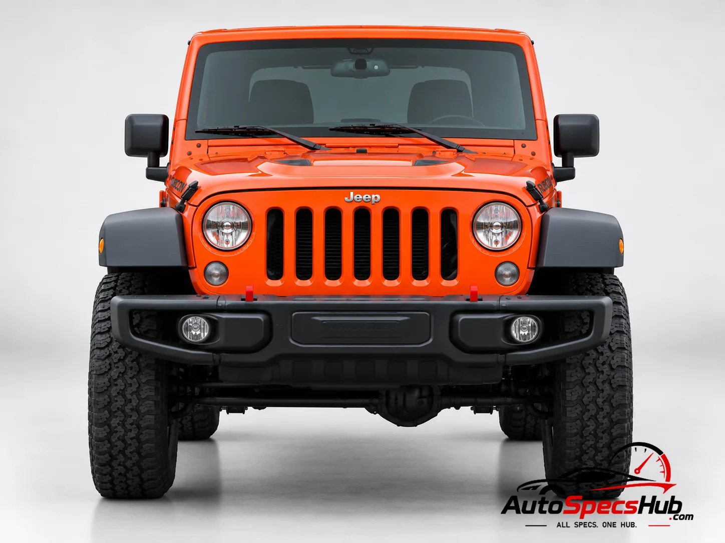 2011 (JK) Jeep Wrangler 3.8 front view
