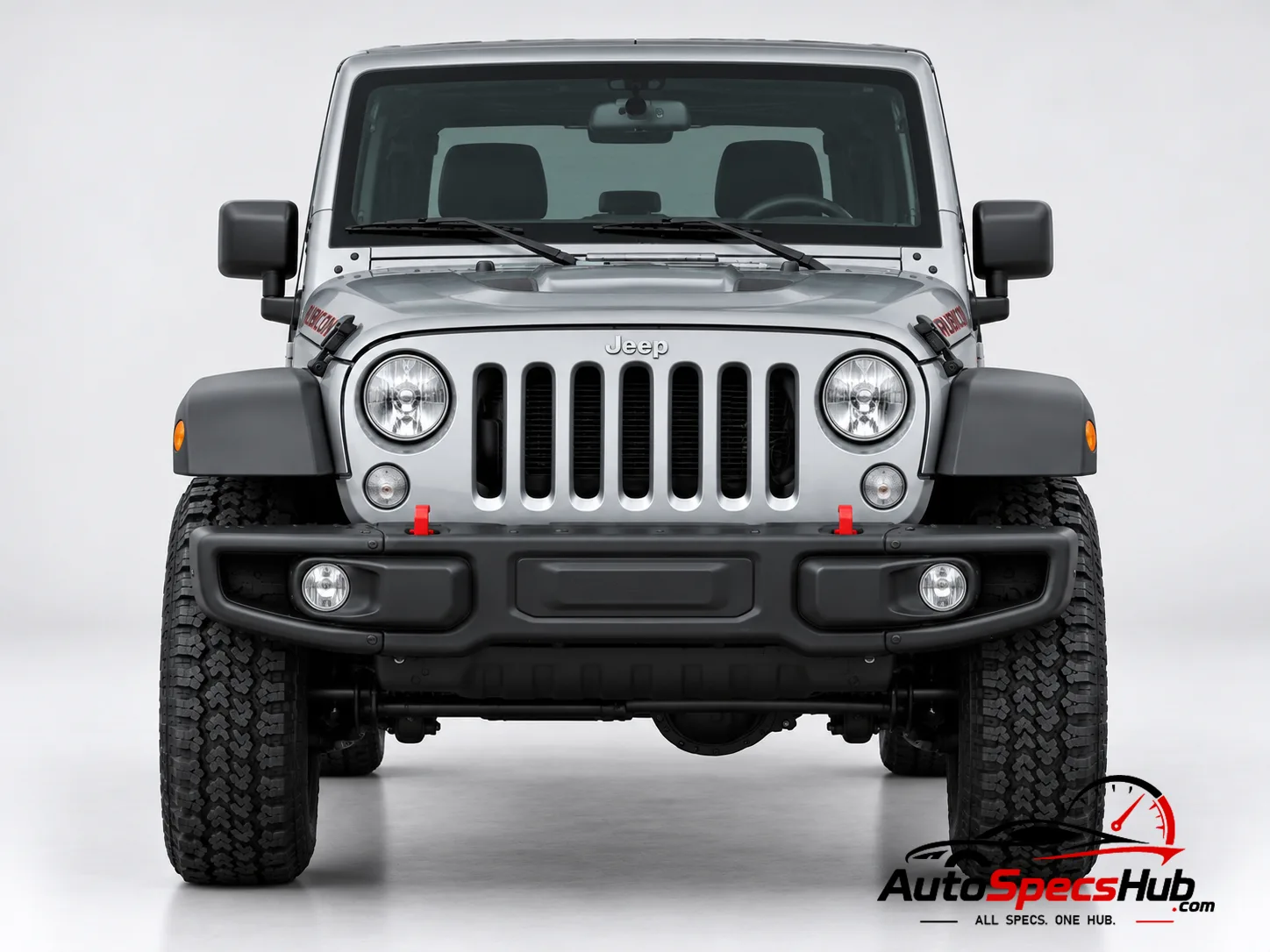2012 (JK) Jeep Wrangler 3.6 V6 front view