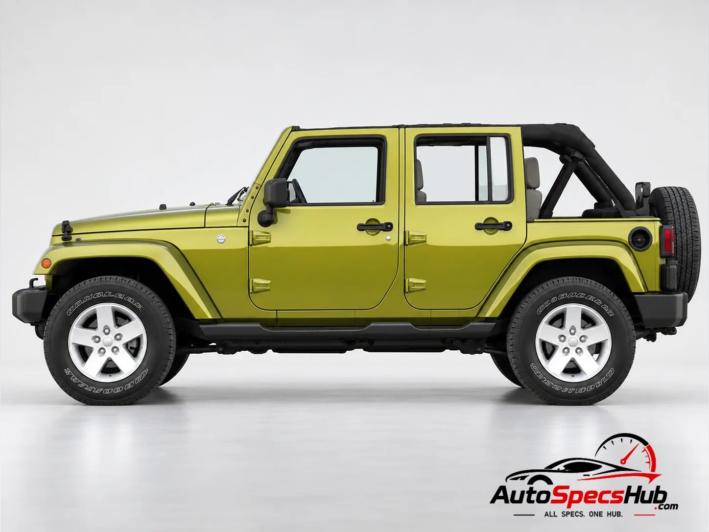 2011 (JK) Jeep Wrangler Unlimited 2.8 CRD side profile