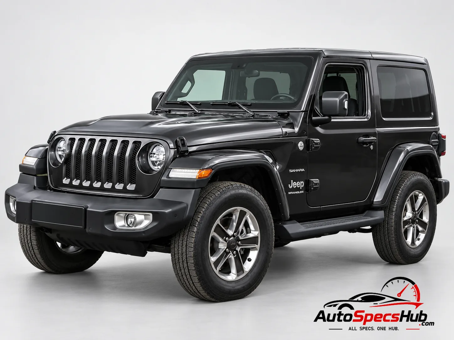 2018 (JL) Jeep Wrangler 2.2 MultiJet front three-quarter view