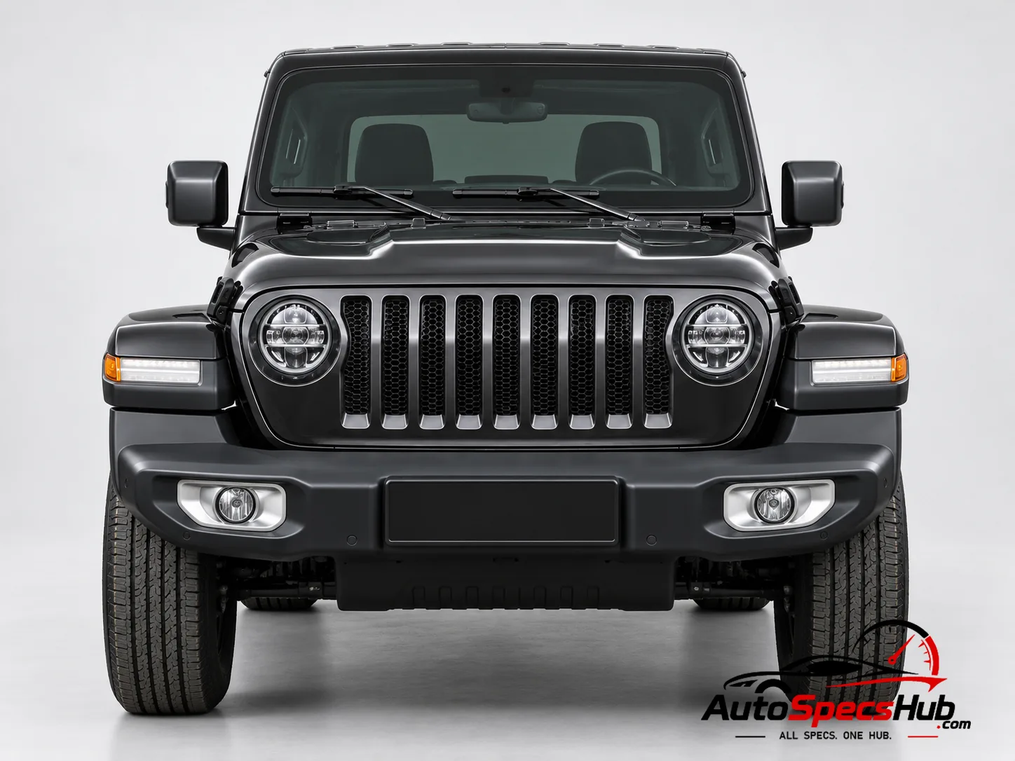 2018 (JL) Jeep Wrangler 2.2 MultiJet front view
